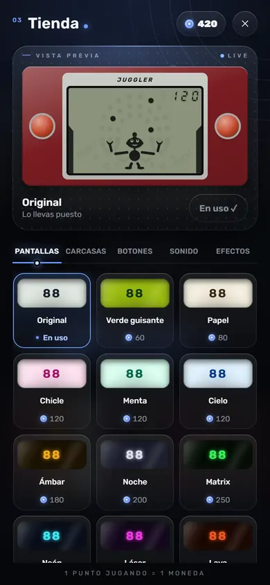 Estilo Minimal oscuro: la tienda